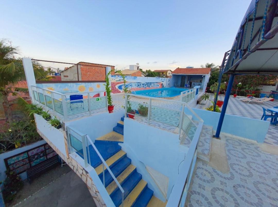 Pousada Azul Da Broadway Canoa Quebrada Eksteriør bilde
